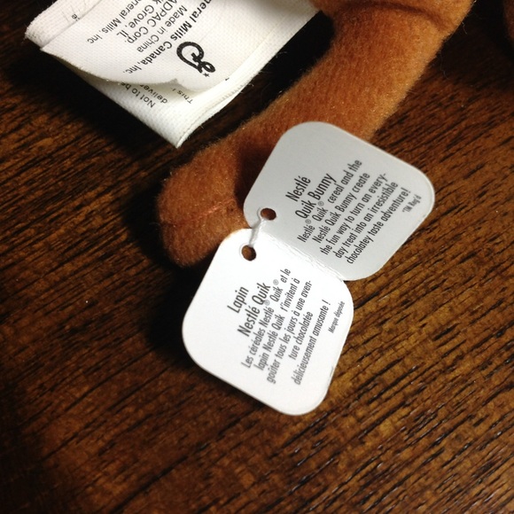 Nestle Quick cereal bunny. Vintage Teenie breakfast Pals. - Picture 5 of 5